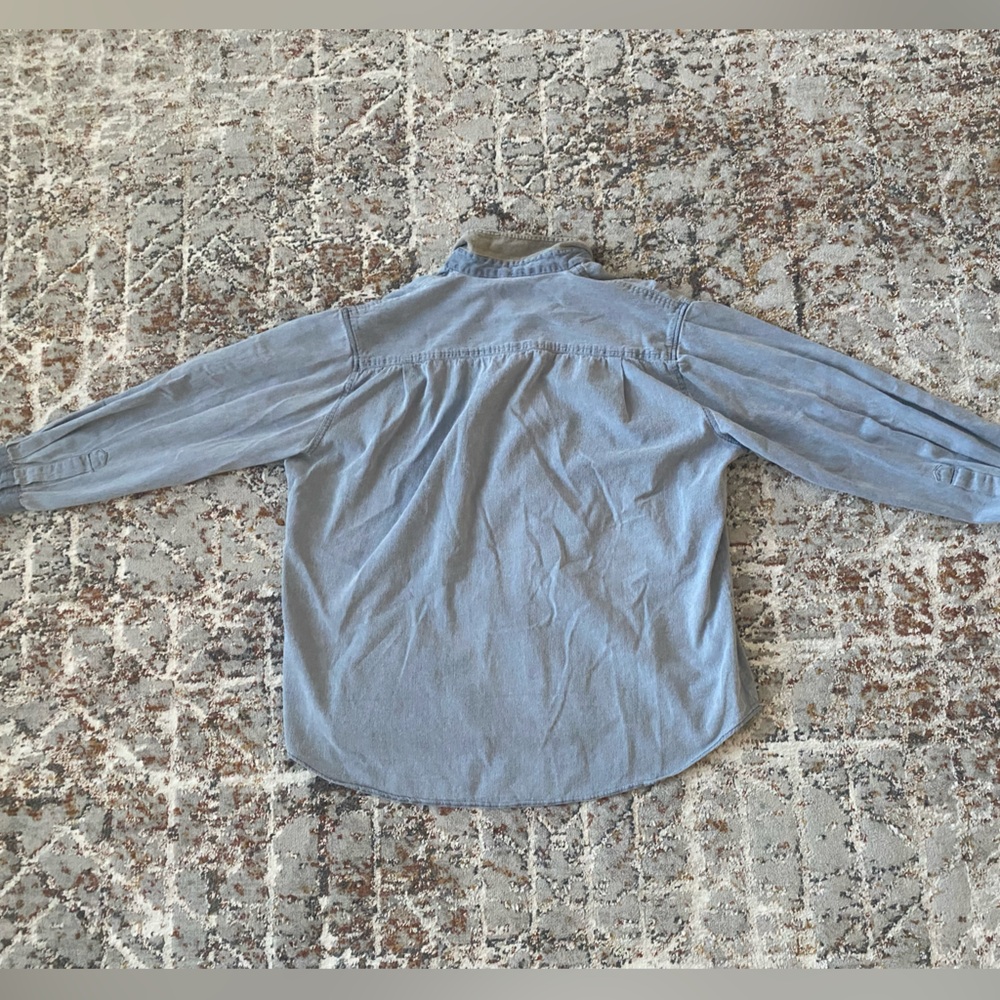 Not name brand
Blue
Denim
Machine washable - Picture 2 of 2